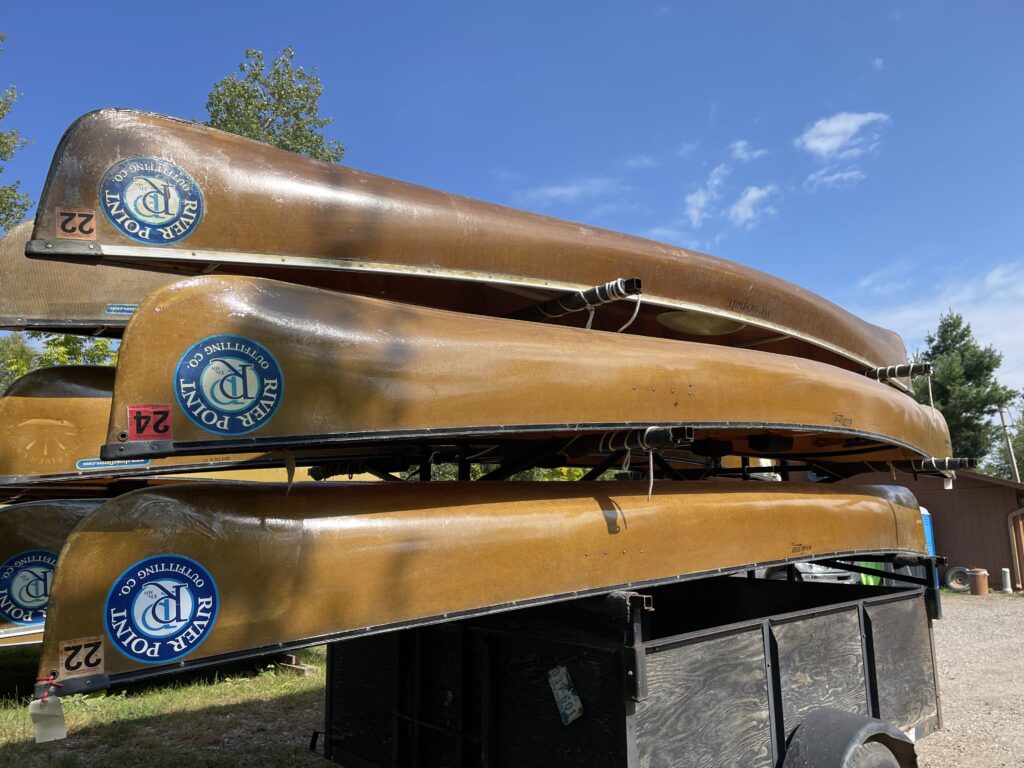 Used Canoes for Sale - River Point Outfitting Co. - Ely